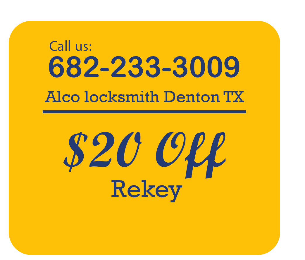 coupon Alco locksmith Denton